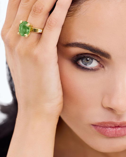 The Empress Astrology Ring in 18 carat Yellow Gold